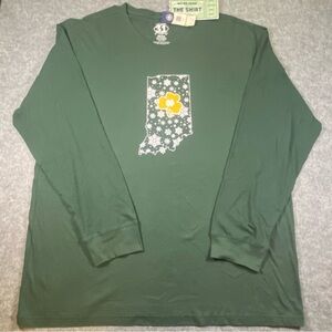 Men’s Notre Dame Fighting Irish T-shirt, NWT, Size 4XL, Green